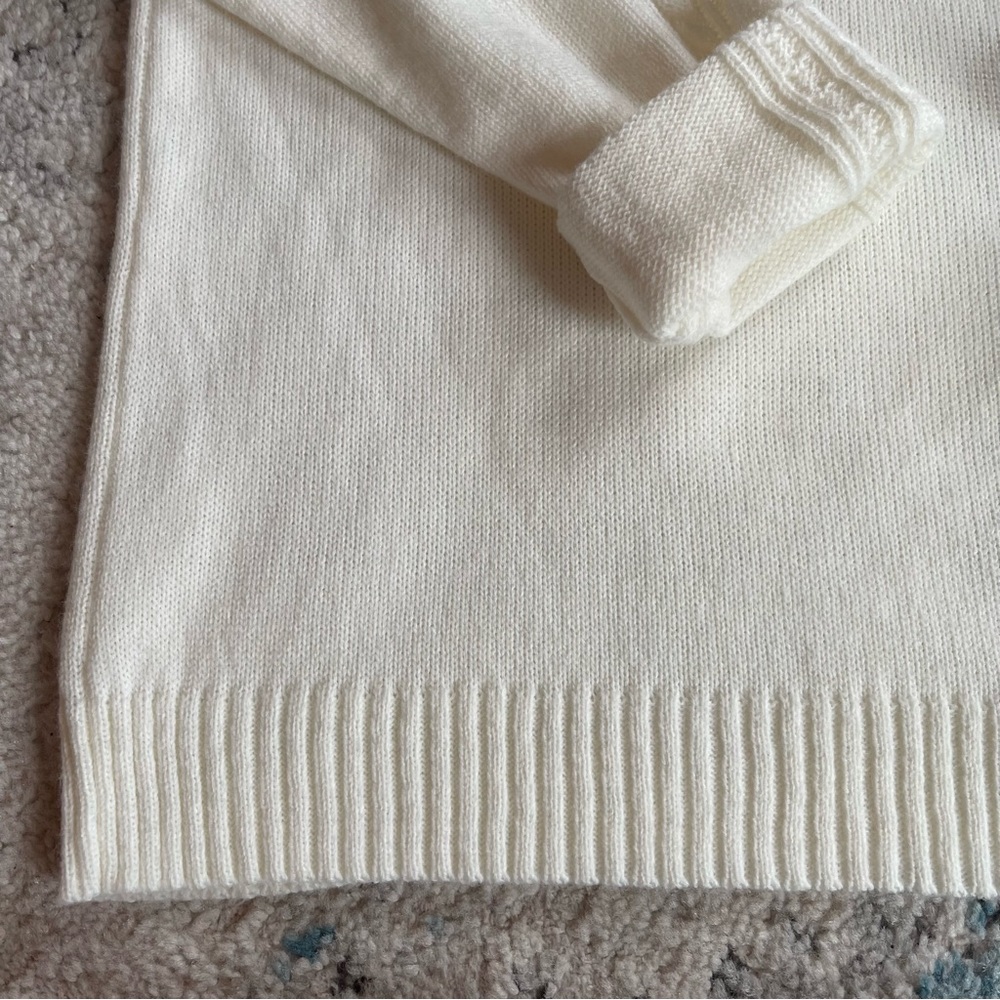 Beautiful vintage Blair off-white knitted sweater - Picture 10 of 12